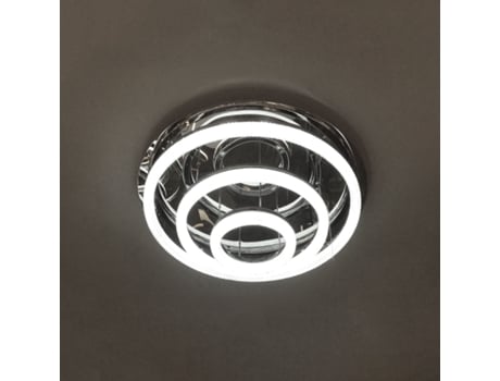 Candeeiro De Teto Led Rings 3 156 W 3300 K 6500 K Metal Azabak