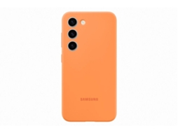 Capa Silicone SAMSUNG Galaxy S23 Laranja (Outlet Caixa Aberta )