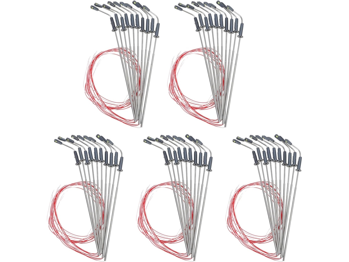 Poste SFUSHOS, de iluminação para trem, escala 1:50, com LED, para casa, jardim