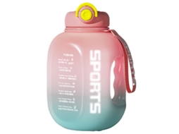 Garrafa de Água Grande Reutilizável Capacidade de 2500Ml Ideal para Esportes NEVEANCE