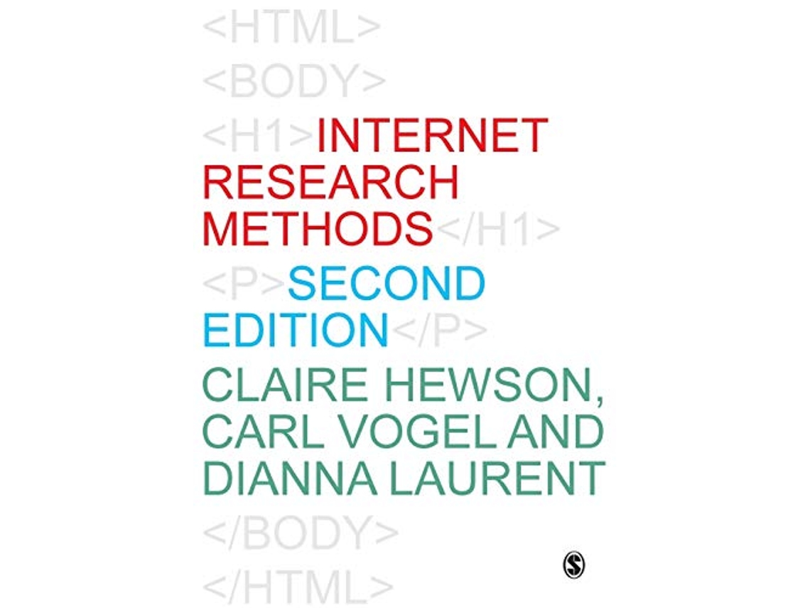 Livro Internet Research Methods de Claire Hewson, Carl Vogel et al. (Inglês)