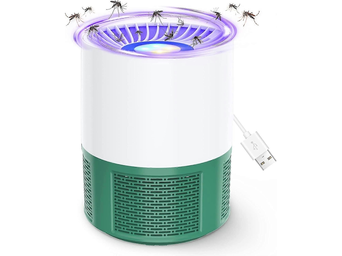 Repelente De Mosquitos Para Ambientes Internos, Lâmpada Mata-mosquitos Externos, Armadilha Elétr Ica Uv Silenciosa Moscas
