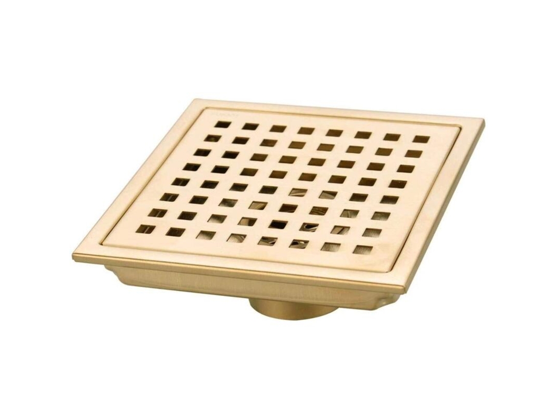 Tampa de Ralo AQUAFORGE em PVC, 15,5x14cm, filtro e desodorizante