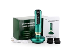 Massageador Elétrico de Cintura , 12 Velocidades, com Ventosa, Terapia Anticelulite MDUG (verde)