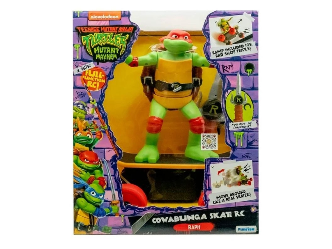 Funrise Ninja Turtles Skate Cowabunga de controle remoto 71039 Funrisep25