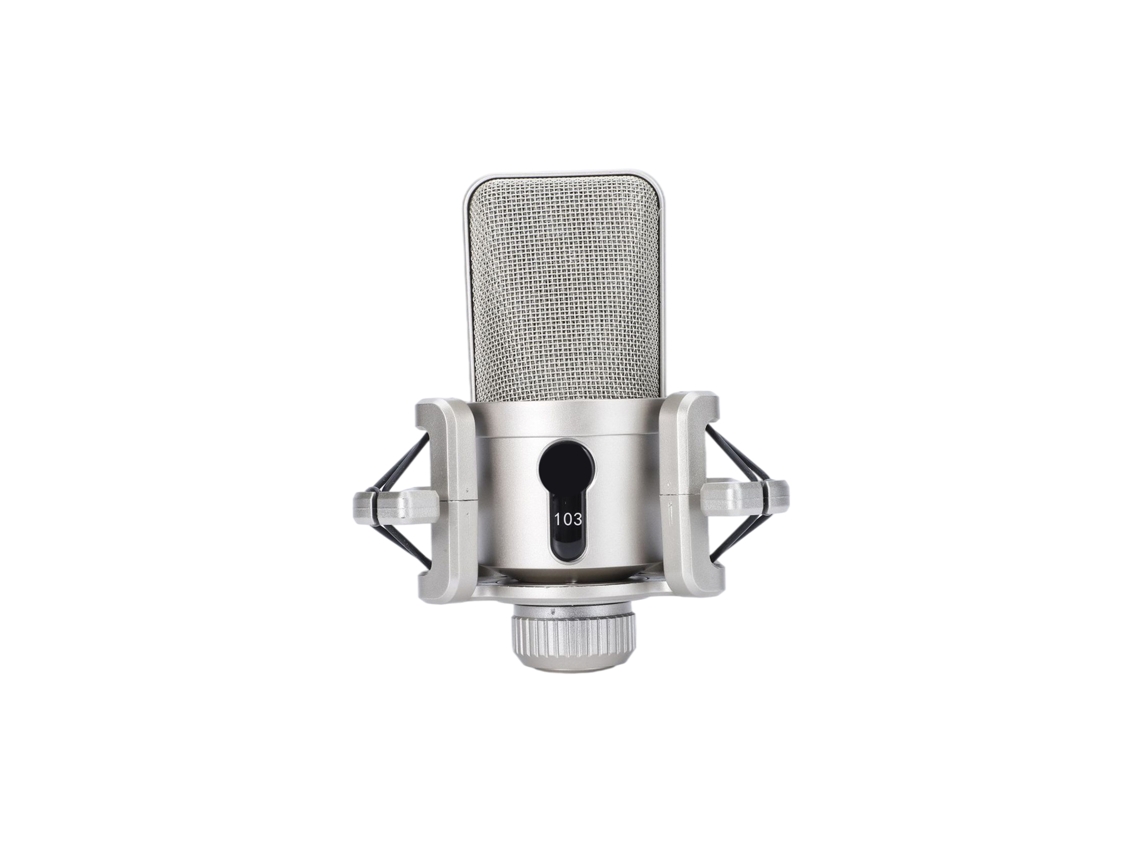 Microfone LAXISCREED com Shock Mount Cardioide