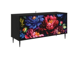 Vidaxl Gabinete Para Tv Kiel 102 X 33 X 51 Cm Carvalho Preto