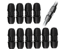 Conjunto De 10 Peças Para Sistema Irrigação Por Gotejamento, Conexões