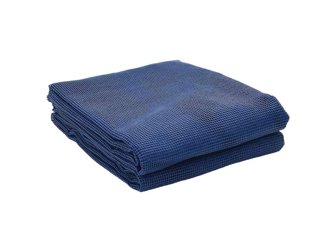 Tapete Azul Barrack 200 x 200 cm Poliéster MAISON EXCLUSIVE