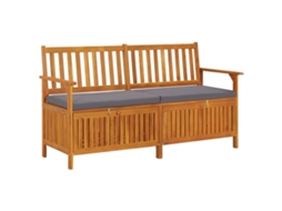 Bench, Benches Vidaxl Cinzeto Madeira (148 X 62 X 84 Cm)