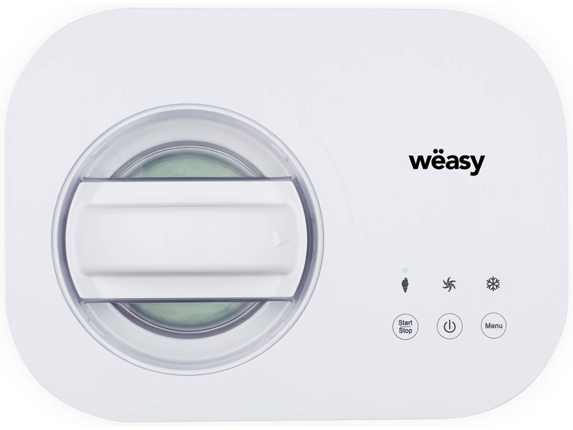 Máquina de Gelados WËASY YUM135 (1 L - Branco)