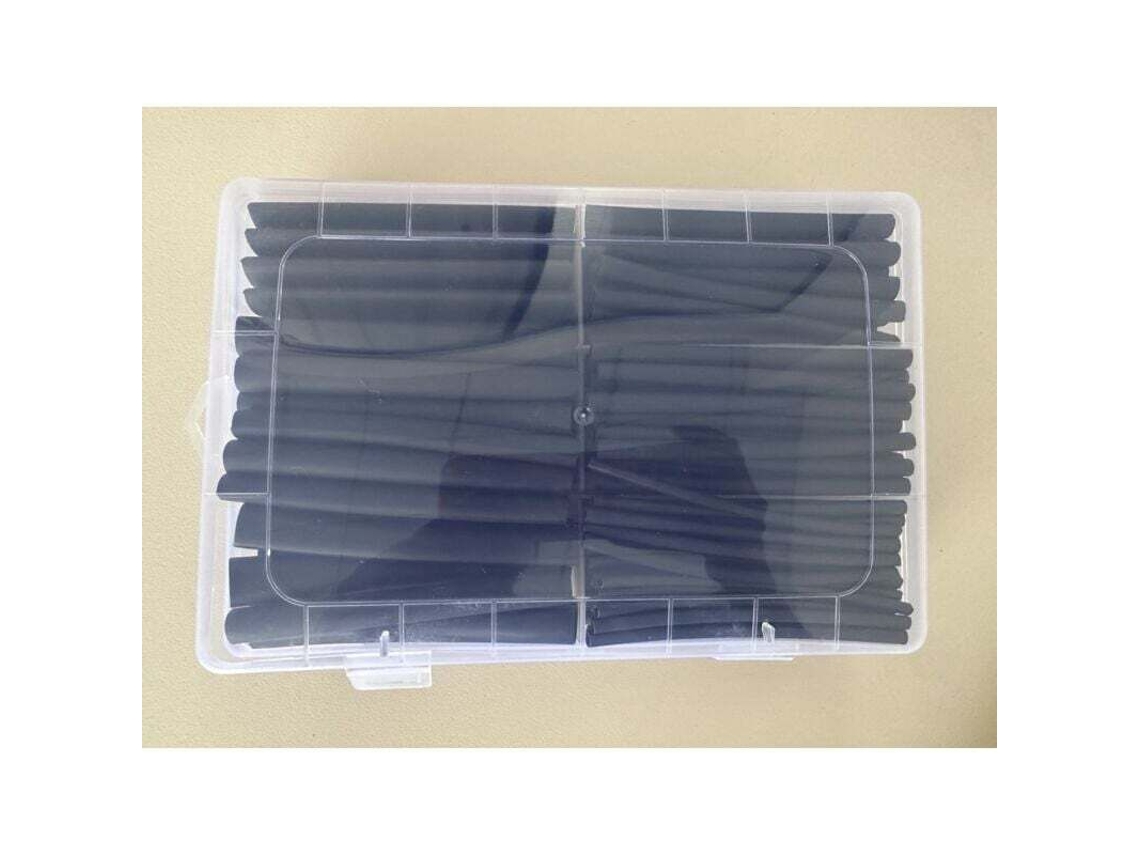 Kit De Tubo Termoencolhível Extra Longo 90 Mm, Taxa Encolhimento 3:1, Revestimento Adesivo, 180 Peças, 7 Tamanhos, Para Isolamento-aquaforge