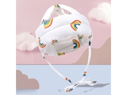 Touca de Proteção de Cabeça Anti queda Respirável para Bebês e Crianças Arco íris XIAOMOYU