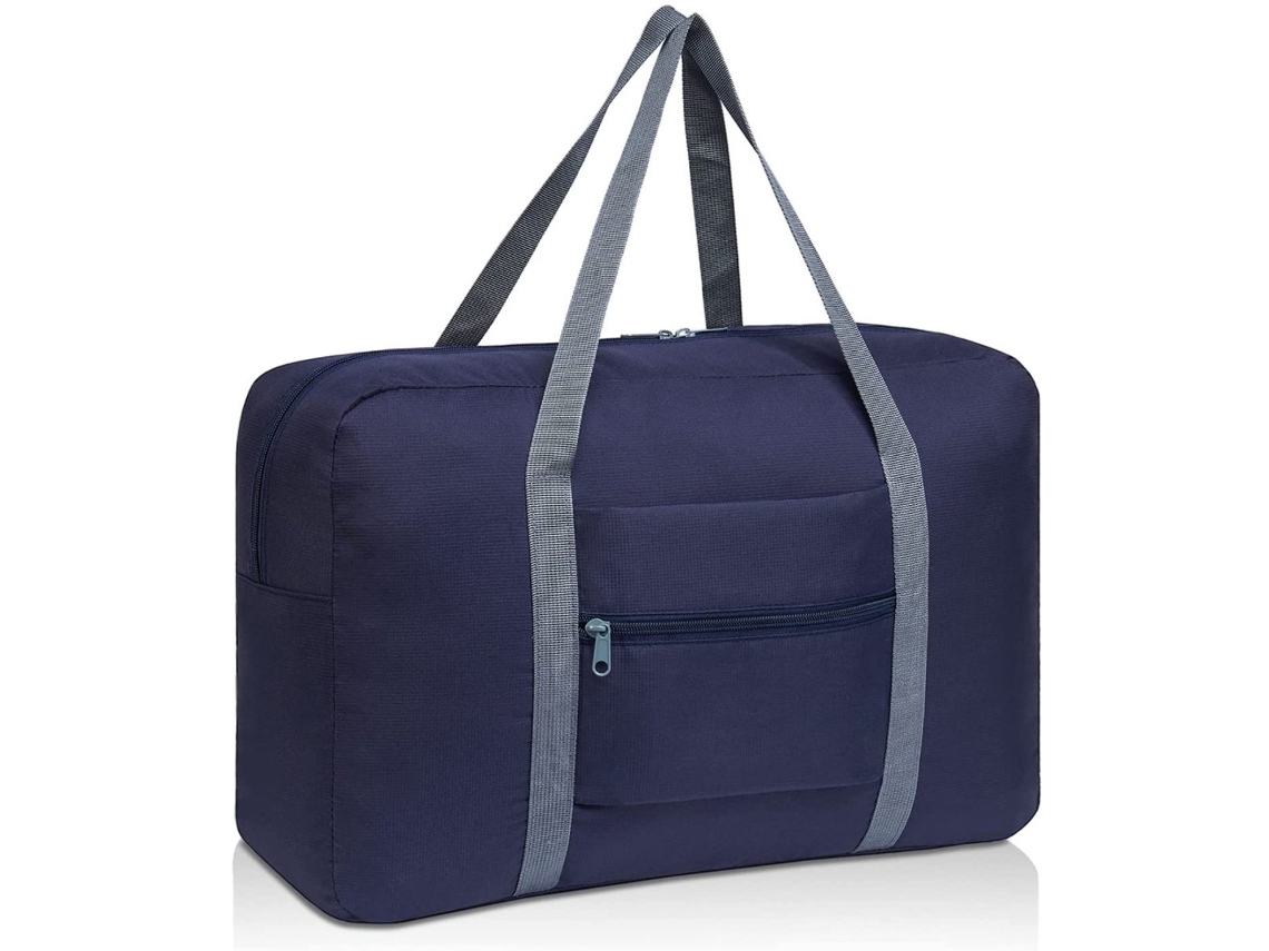 Mala de Viagem Azul Escuro 20l Tecido Oxford Leve AQUAFORGE