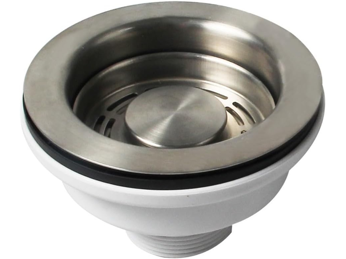 Cesto De Ralo Para Pia Cozinha 114 Mm, Acessório Furo 83 A 90