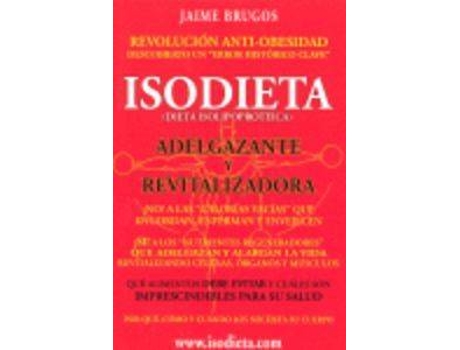 Livro Isodieta.. de Jaime Brugos (Espanhol)