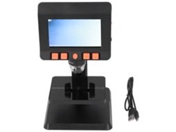 Microscópio Digital Hd Com Tela De 4,3 Polegadas E Led Ajustável, Ampliação De 50x A 1000x, Câmera Eletrônica Brilvibera