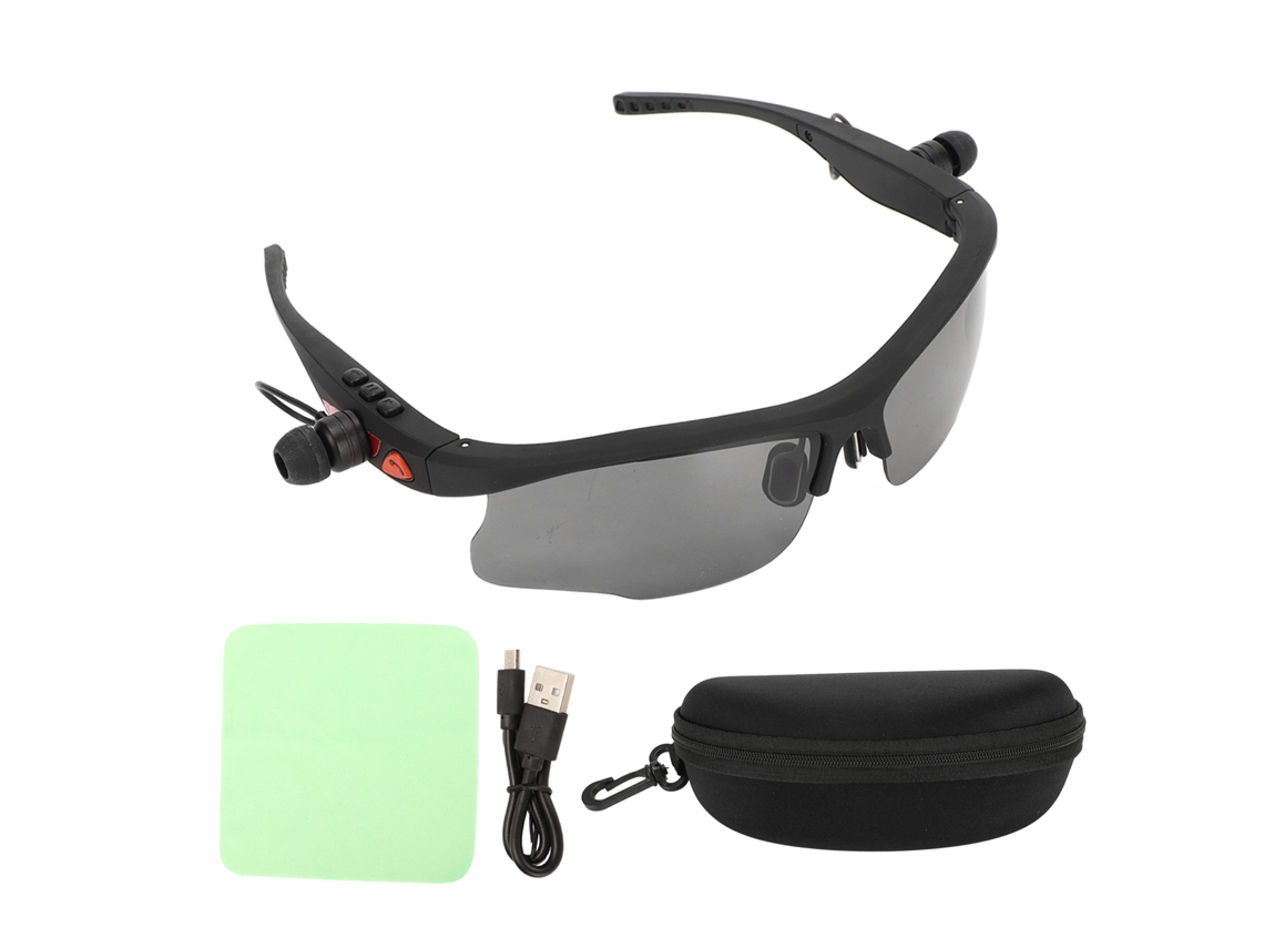 Óculos De Sol Bluetooth Com Qualidade De Som Hifi Chamadas Selfie Por Voz Óculos Inteligentes Sem Fio