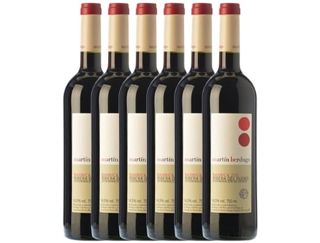 Vinho MARTÍN BERDUGO Martín Berdugo Barrica Tempranillo Ribera Del Duero Joven (0.75 L - 6 unidades)