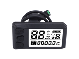 Painel de controle LCD para moto elétrica, kit de conversão motor de tração central 530s, universal, 01 02, HD