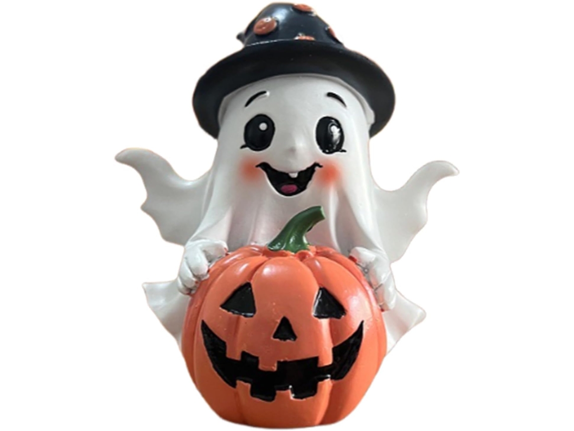 Estatueta De Fantasma, Escultura De Fantasma Com | Estátua De Halloween Em Resina Para Varanda, Cozi Gokoco