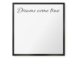 Magnetic Glass Board Dreams Come True For The Hall Espelharte (50x50 Cm)