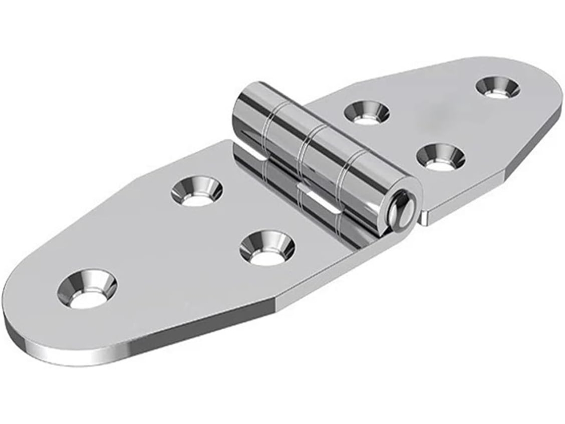 Dobradiça Semicircular Alargada De 1/2 Peças, Reforçada E Espessa,