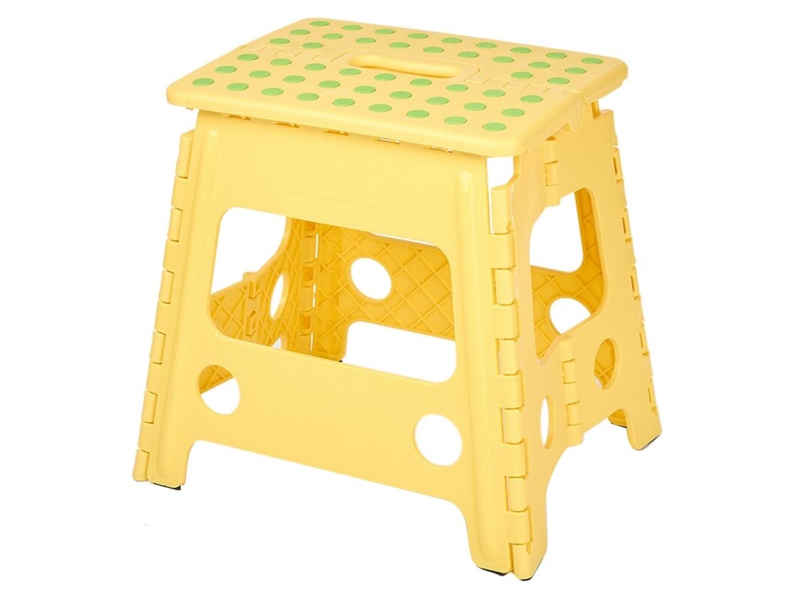 Banquinho Dobrável Portátil com Alça para Banheiro, Cozinha, Jardim e Camping AQUAFORGE