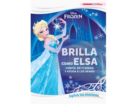 Livro Frozen. Brilla Como Elsa de Disney (Espanhol)