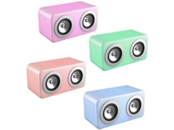 Coluna AKAI Akbt200 Cassa Bt Cubo Doppio A