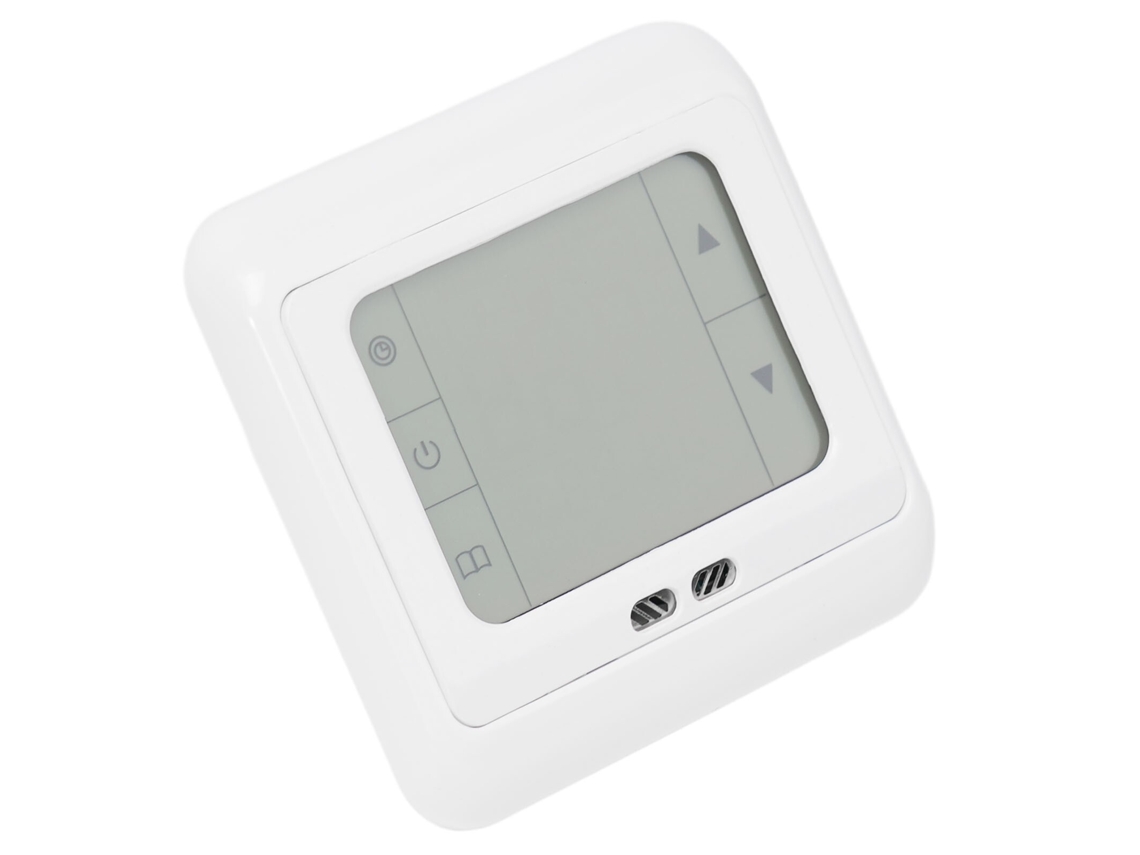 Termostato Ambiente Programável Para Aquecimento De Piso Com Função De Memória Sunny Spaces