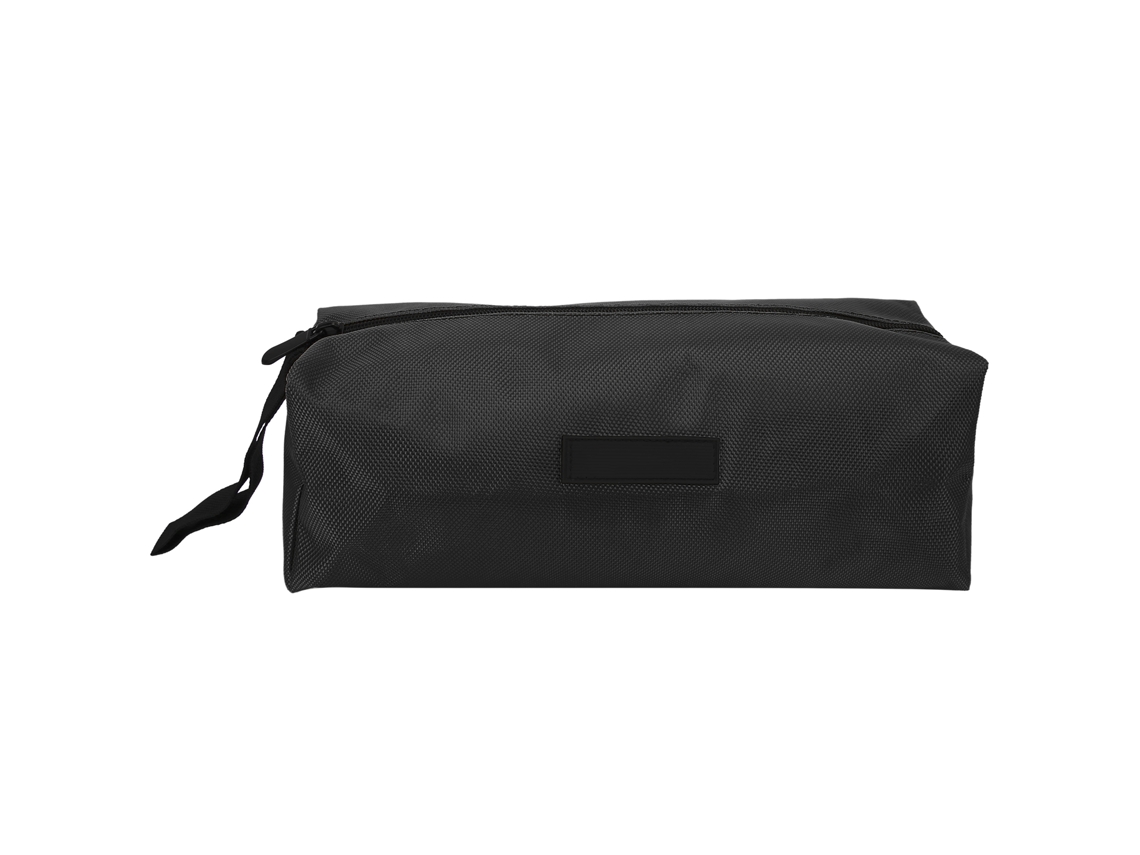 Bolsa de ferramentas multifuncional portátil e impermeável em tecido Oxford grosso para eletricistas, preta.