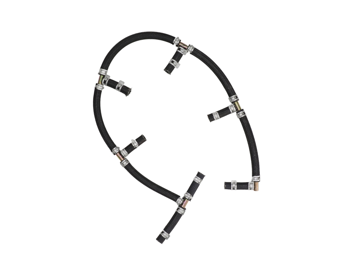 Laxiscreed Mangueira De Retorno Do Injetor Do Motor Em Aço Para Intercooler Com Tee Três Vias