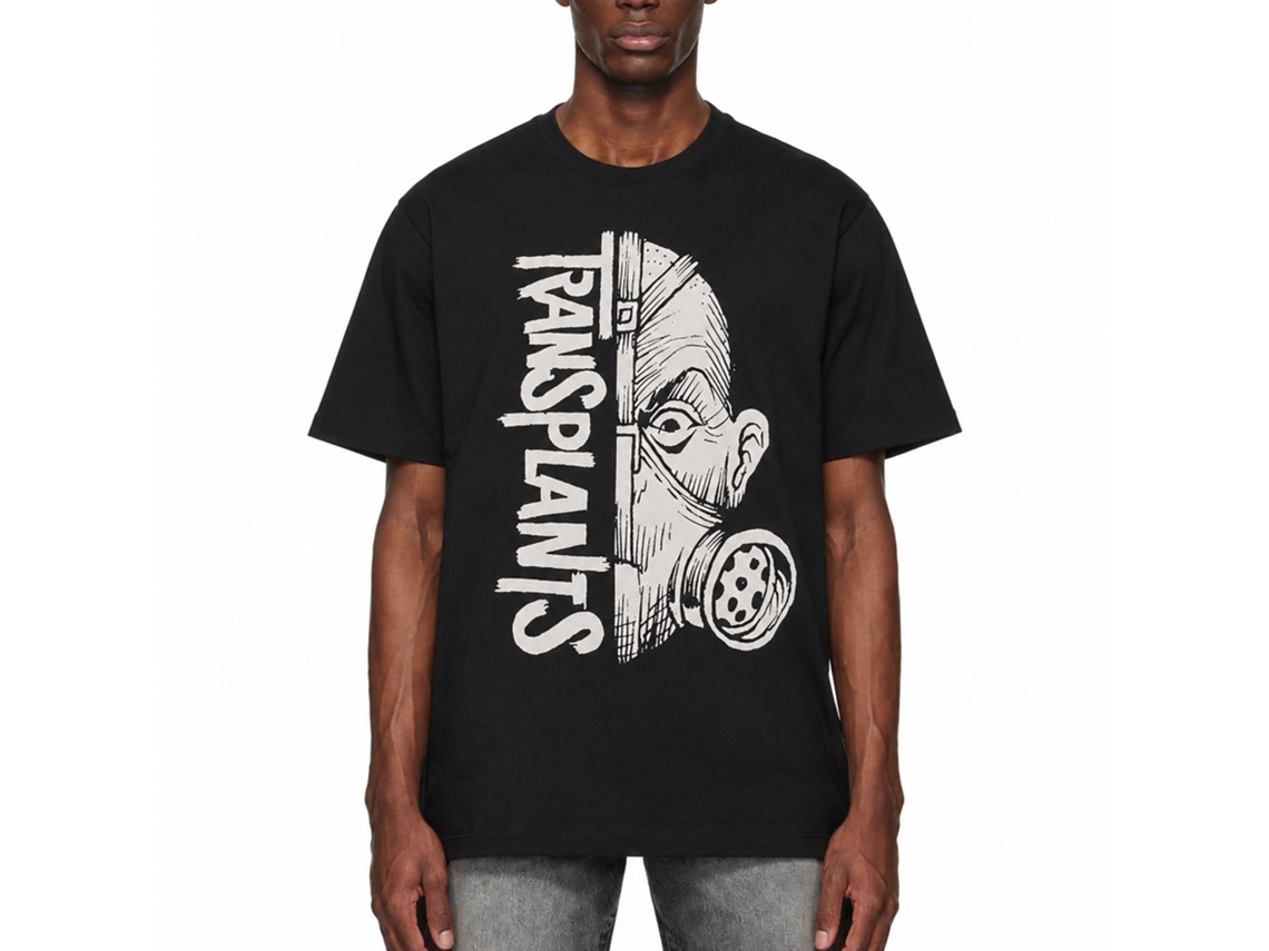 Transplants Half Mask T-shirt Unisex Adults Size:xl