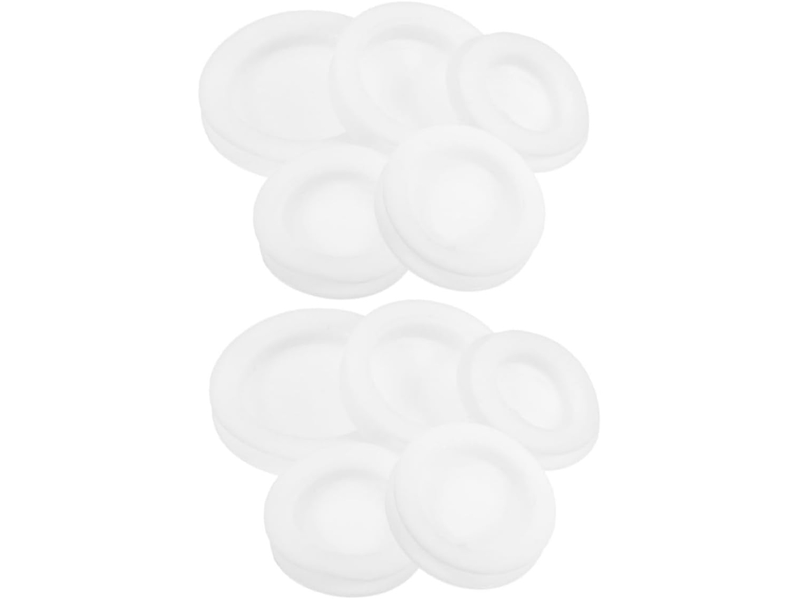 Plafope 15 Peças Tampas De Borracha Para Cofrinho Em Forma Porquinho Moedas