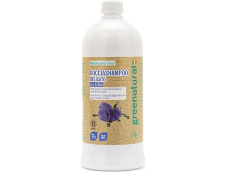 Gel de Banho + Champô  Linho e Arroz (1 L)