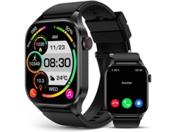 Smartwatch Infravermelho True Blood Oxygen Monitor 2.04 Polegadas Amoled Display Heart Rate Monitor E Press Bestvite