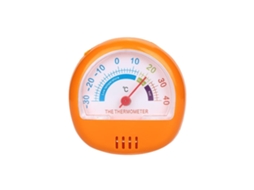 Lurelia Termómetro Analógico, Para Frigorífico E Congelador, Alta Precisão, Visor Fácil Leitura, Memória Máx./mín., Celsius/fahrenheit