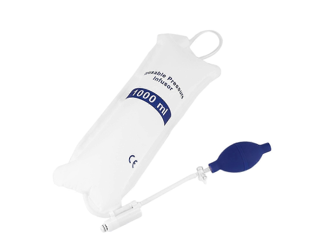Bolsa Reutilizável De 1000 Ml Com Visor Para Bomba Infusão