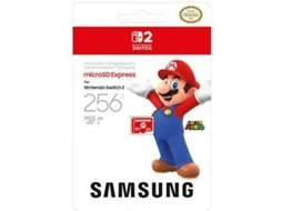 Cartão de Memória SAMSUNG Nintendo Switch 2 Micro SD Express Card (256 GB)