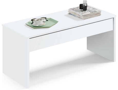 Mesa de Apoio MUEBLES PITARCH (Branco - Melamina - 47x100x50 cm)