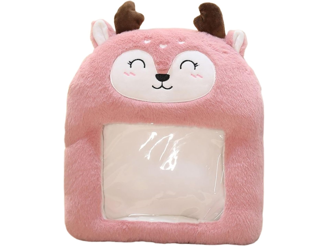 Bolsa Térmica de Pelúcia, Almofada Macia com Tema Desenho Animado, para Decoração Quarto e Abraços, CHABERLU