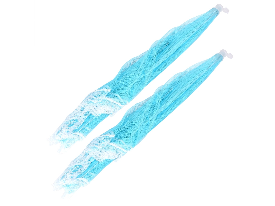 2 peças Capinha de Comida Malha Dobrável, Lavável, Tenda, Guard, Cozinha, Acessório 43x43cm com S/MARCA