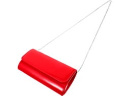 Bolsa Clutch Vermelha De Grande Capacidade Para Mulheres, Bolsa De Mão Para Celular, Carteira Decorativa.