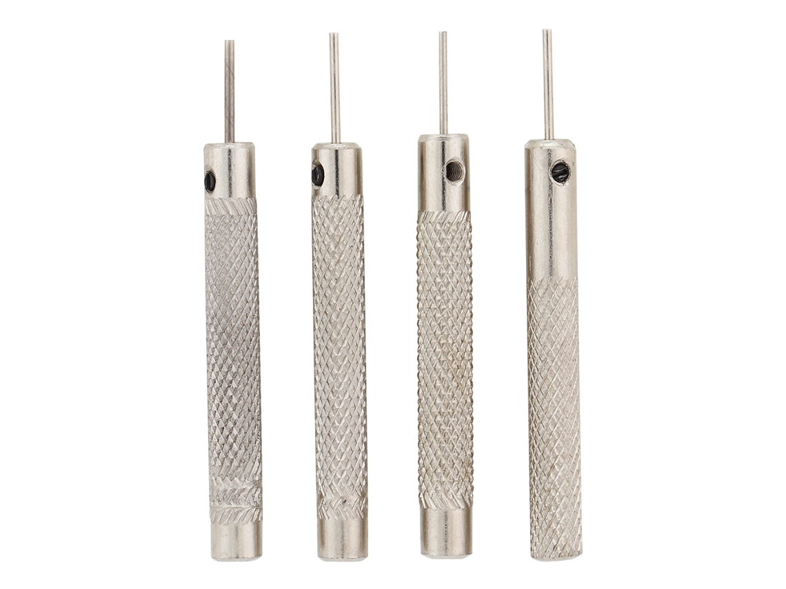 4pcs Conjunto Ferramenta Remoção Pino Mola Pulseira Relógio Reparo Acessório