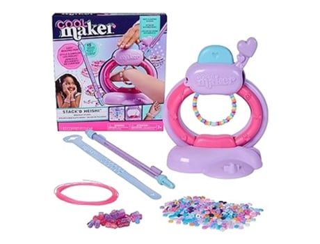 Cool Maker Stackd Heishi Studio Kit De Fabricación De Pulseras Con 1200 Cuentas 6072592 P25spin Master