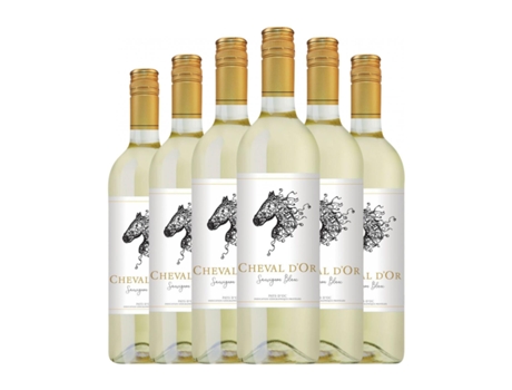 Vinho branco CHEVAL D'OR Sauvignon Branca (0.75 L - 6 Unidades)