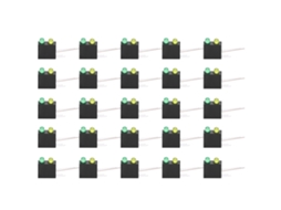 Suporte Para Lâmpada Led 3mm 90 Graus 100pcs Sunflare