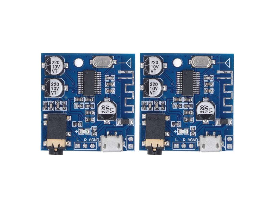 Módulo De Áudio Bluetooth Mp3 Para Carro 2pcs