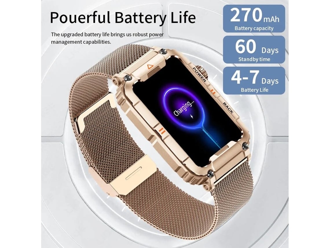Homens Relógio Inteligente para Android Ios Relógios de Fitness Ip68 À Prova Dip68 Água Saudável Monitor Gps Esportes Bluetooth Chamada Smart
